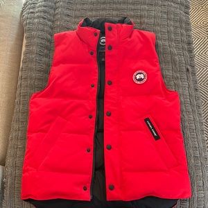Canada Goose Red Vest - worn once